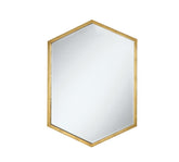Coaster Bledel Hexagon Shaped Wall Mirror Gold Model 902356